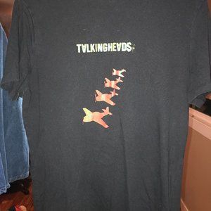 Talking Heads Handmade Tshirt Super Soft Material Used Item SIze M Roman Belle